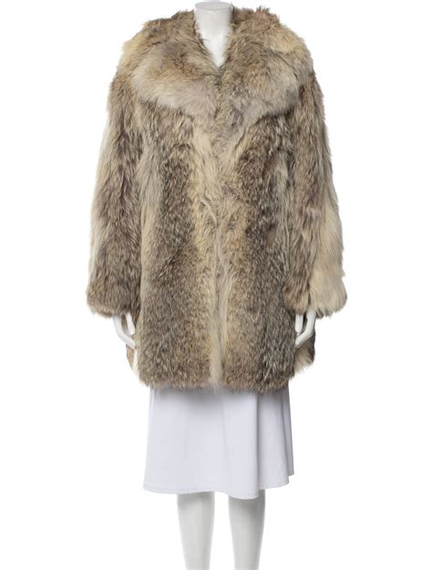 Emilio Gucci Vintage 1980's Fur Coat .